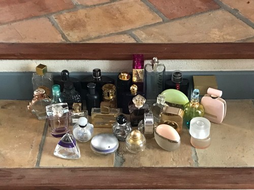 Lot flacons de parfum - lot,