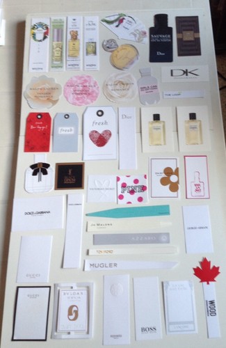 Lot cartes a parfumer - 40,