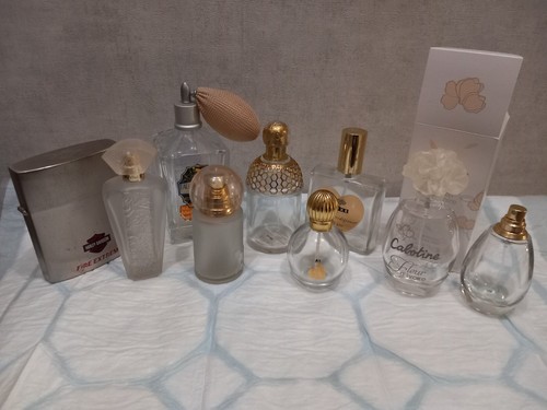 Lot flacons vides marques - flacons,