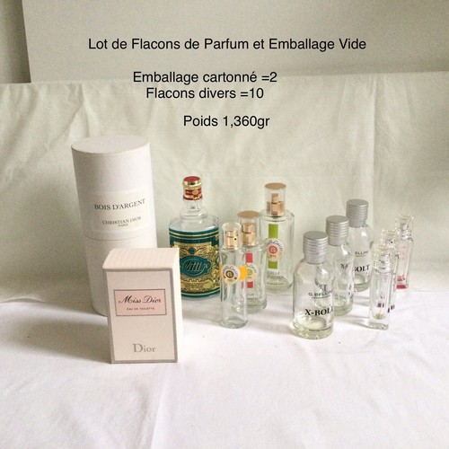 Flacons vides parfum - flacons,