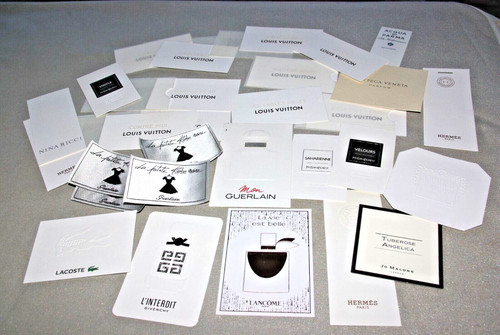 Lot carte a parfumer - de,